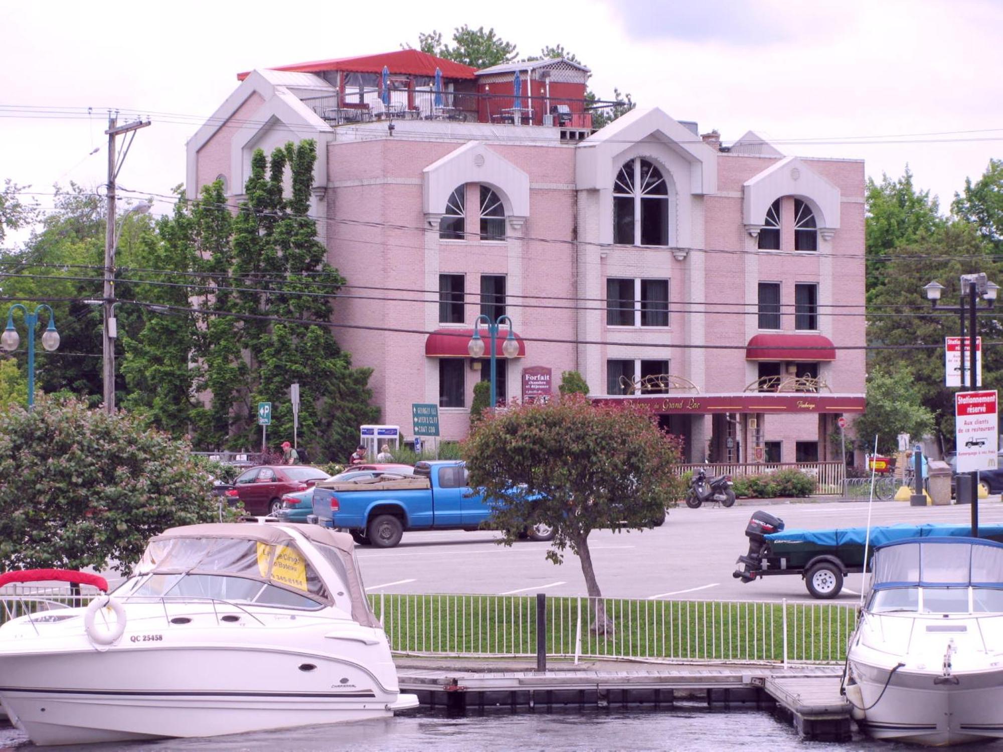 Auberge Du Grand Lac Magog Buitenkant foto